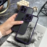 Чохол притиударний прозорий Avengare armour для iPhone 12 Purple