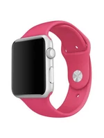 Силіконовий ремінець Watch Silicone для Apple Watch 38|40|41|42 (10 series) mm Dragon fruit