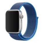 Нейлоновий ремінець Nylon Sport для Apple Watch 38|40|41|42 (10 series) mm Royal blue