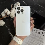 Чохол скляний матовий з захистом камери Matte AG-Glass для iPhone 12 Pro Max White