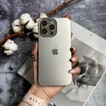 Чохол скляний з матовим обідком Titanium Lux Case для iPhone 11 Silver