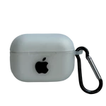 Чохол силіконовий Silicone Case з Logo для Apple AirPods Pro Прозорий
