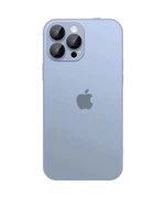 Чохол скляний матовий з захистом камери Matte AG-Glass для iPhone 11 Sea Blue