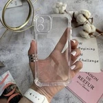 Чохол протиударний з кутами Space для iPhone 12 Прозорий