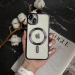 Чохол прозорий силікон Dream ultra MagSafe для iPhone 13 Purple