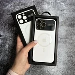 Чохол з захистом камери Matte Protection MagSafe для iPhone 14 White