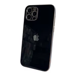 Чохол скляний glass case Lux для iPhone 12 Pro Black
