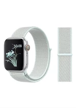 Нейлоновий ремінець Nylon Sport для Apple Watch 38|40|41|42 (10 series) mm Mist Blue