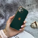 Чохол глянцевий силікон Full Glossiness Case для iPhone 12 Pro Green