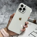 Чохол скляний з захистом камери для iPhone 12 Pro Max White