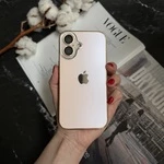 Чохол матовий імітація скла Desert Titanium для iPhone 16 Gold