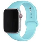 Силіконовий ремінець Watch Silicone для Apple Watch 38|40|41|42 (10 series) mm Sea Blue