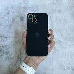 Чохол з силікону і покриттям Soft Touch мікрофібра для iPhone 13 Black