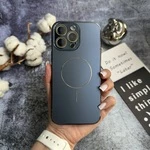 Матовий чохол MagSafe мінімалістичний дизайн захист і стиль Lume Case для iPhone 16 Pro Black