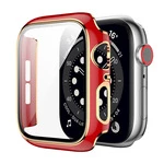 Чохол Прозорий Premium Clear Case PC LUX для Apple Watch 38 mm Red