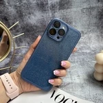 Чохол протиударний з блискітками Bling для iPhone 12 Blue