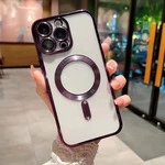 Чохол прозорий силікон Dream ultra MagSafe для iPhone 11 Pro Max Purple
