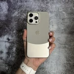 Чохол Splicing Mix Case для iPhone 15 Pro Max Silver