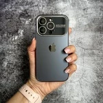 Чохол матовий з захистом камери Matte Protection для iPhone 13 Pro Dark Grey
