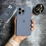 Чохол Silicone Case FULL 360 для iPhone 12 Lavender gray