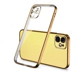 Гальванічний прозорий чохол Galvanic Full для iPhone 11 Gold
