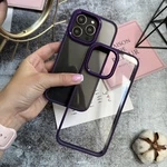 Чохол протиударний Bling case для iPhone 13 Pro Purple