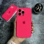 Чохол Silicone Case FULL 360 для iPhone 12 Shiny pink