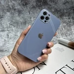 Чохол скляний з захистом камери для iPhone 12 Dasheen