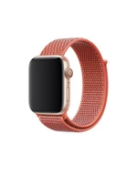 Нейлоновий ремінець Nylon Sport для Apple Watch 38|40|41|42 (10 series) mm Orange