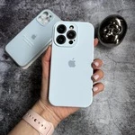 Чохол Silicone Case FULL 360 для iPhone 12 Pro Max Mist Blue