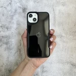 Чохол з акриловою кришкою яка імітує скло Loft Glossy для iPhone 13 Black