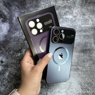 Чохол з захистом камери Matte Protection MagSafe для iPhone 12 Pro Purple