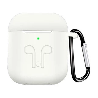 Чохол силіконовий Silicone Case для Apple AirPods 1 / 2 White