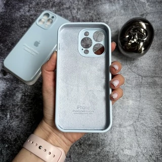 Чохол Silicone Case FULL 360 для iPhone 12 Pro Mist Blue