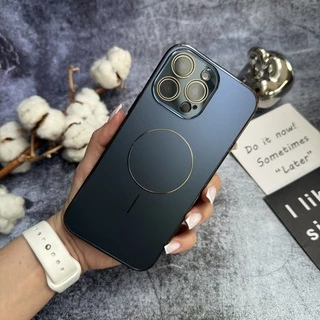 Матовий чохол MagSafe мінімалістичний дизайн захист і стиль Lume Case для iPhone 13 Pro Black