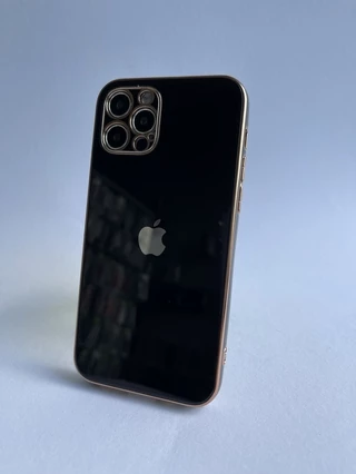 Чохол скляний glass case Lux для iPhone 11 Pro Black