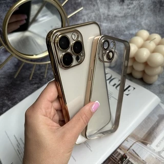 Чохол прозорий силікон Dream ultra camera для iPhone 13 Pro Max Gold