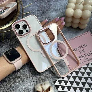 Чохол протиударний з магнітом Avengare Gase NEW MagSafe для iPhone 14 Pro Max Pink Sand