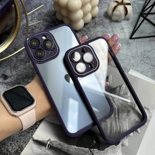 Чохол притиударний прозорий Avengare armour для iPhone 14 Purple