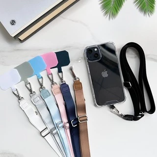 Універсальний шнурок для телефона через плече з карабіном Upex Blue