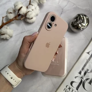 Чохол Silicone Case FULL 360 для iPhone 16 Pink Sand