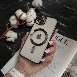 Чохол прозорий силікон Dream ultra MagSafe для iPhone 14 Black