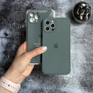 Чохол Silicone Case FULL 360 для iPhone 12 Pro Pine Green