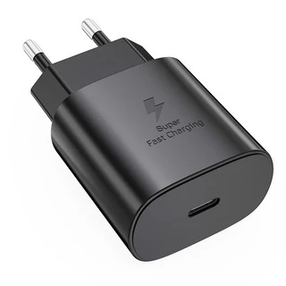 Мережевий зарядний пристрій USB-C 25W Швидка зарядка для Apple Black
