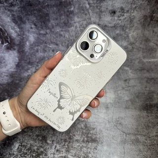 Чохол з полікарбонату з 3D зображенням Butterfly Case для iPhone 12 Pro Max White
