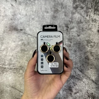 Захисне скло на камеру Metal Classic для iPhone 14 Pro, iPhone 14 Pro Max Gold