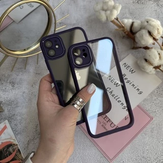 Чохол притиударний прозорий Avengare armour для iPhone 11 Purple