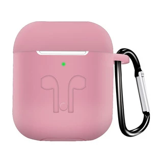 Чохол силіконовий Silicone Case для Apple AirPods 1 / 2 Pink