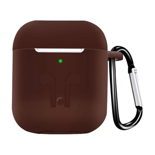 Чохол силіконовий Silicone Case для Apple AirPods 1 / 2 Brown