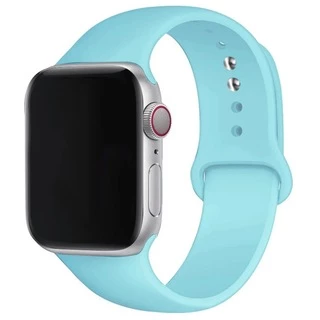 Силіконовий ремінець Watch Silicone для Apple Watch 42|44|45|46|49mm Sea Blue